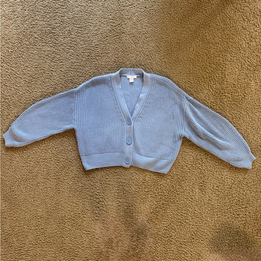 h&m cropped cardigan